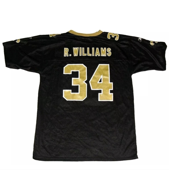 Ricky Williams New Orleans Saints Reebok Jersey Kids Youth Sz. Large Nfl - Picture 1 of 3